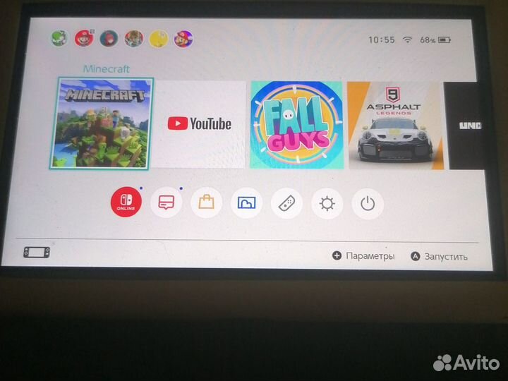 Nintendo switch lite с играми