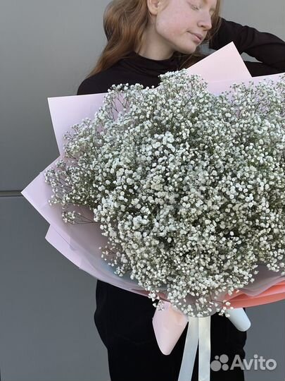 Букет из гипсофил