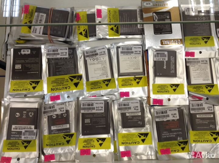 Аккумулятор FLY большой ассортимент