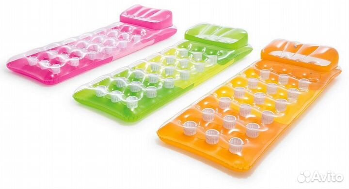 58890 Надувной матрас для плавания188х71см 3 цвета