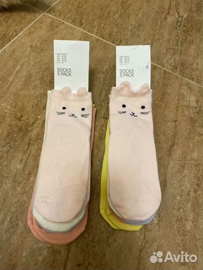 Новые носки h&m