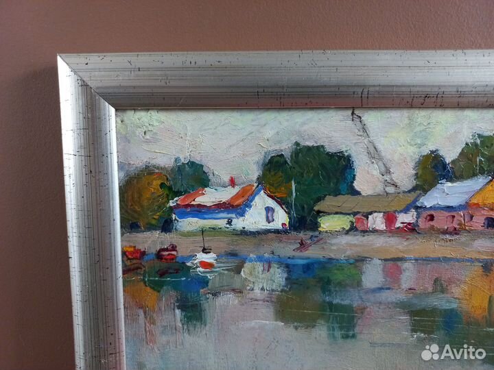 Картина маслом. Пейзаж