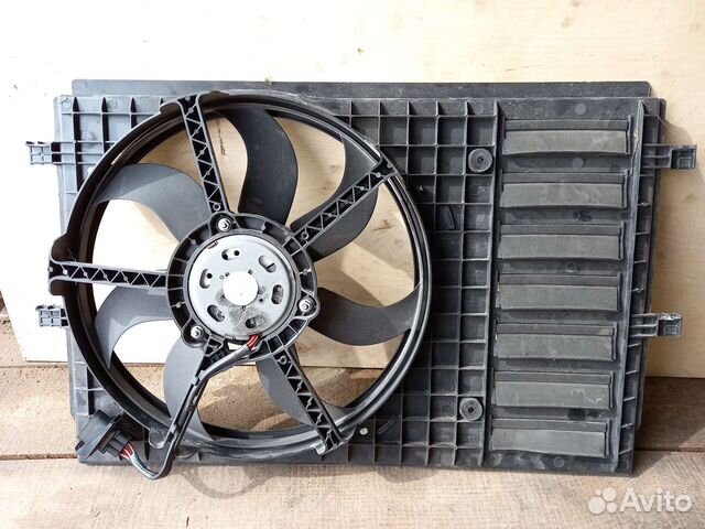 Вентилятор радитора volkswagen polo