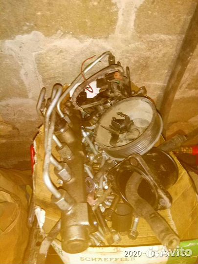 Дизельный двигатель на запчасти