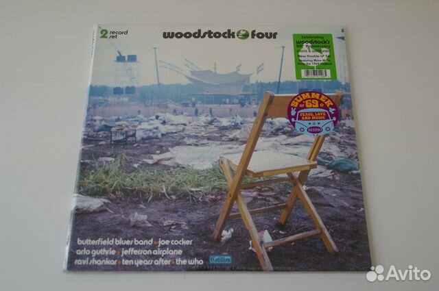Пластинки фестиваль Woodstock two four