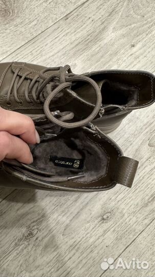 Полуботинки зимние