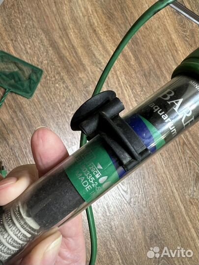 Аквариум на 17 л, насос сачок подогреватель воды