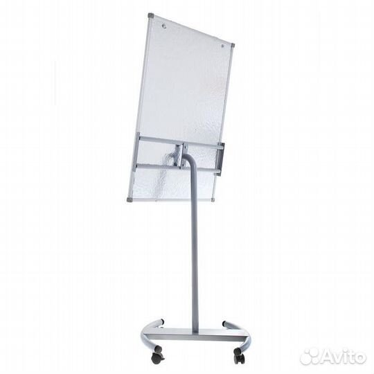 Доска-флипчарт на колесах, магнитная доска