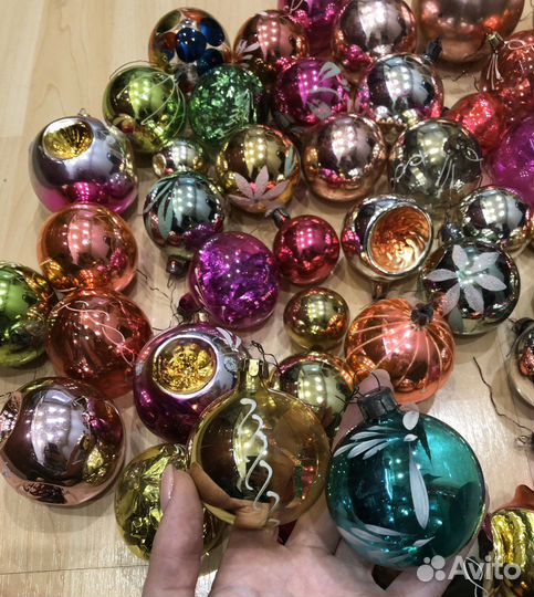 Елочные игрушки СССР