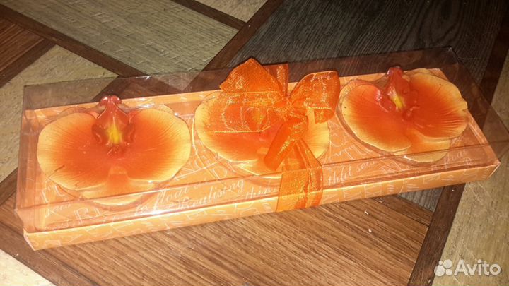 Набор свечей (3шт.) в подарочной упаковке