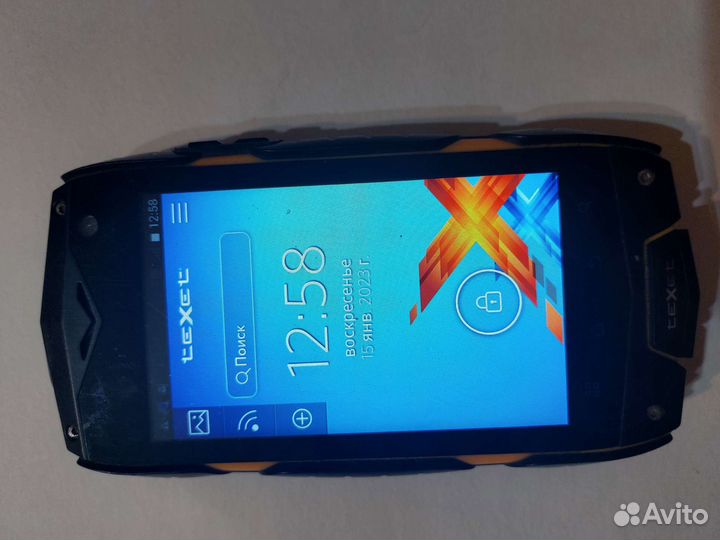 Телефон TeXet противоударный