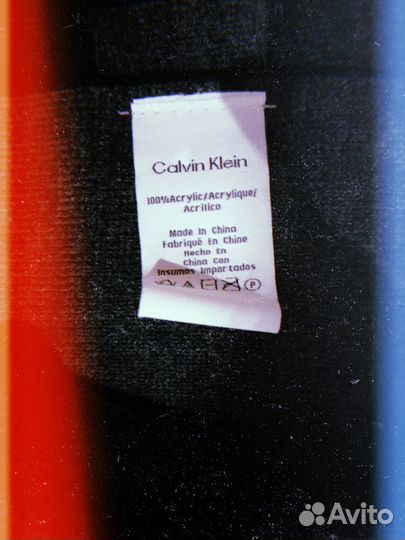 Подарочный набор шапка шарф calvin klein