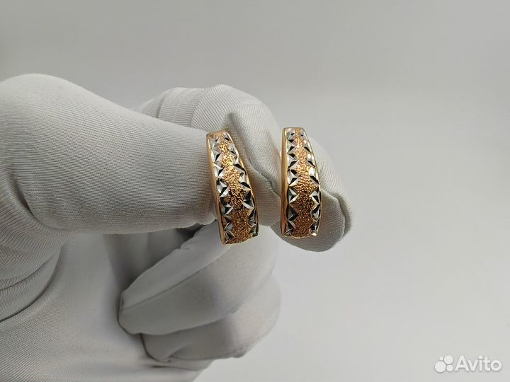 Золотые Серьги 585 пробы. Рассрочка