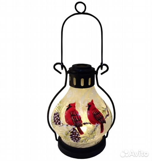 Световая фигура B&H Снегири на ветке, BH1665, белы