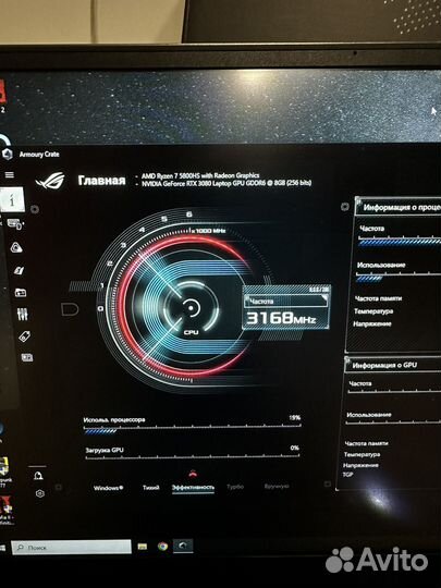 Asus rog zephyrus g15 3080 ryzen 7