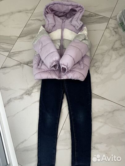 Куртка, джинсы, кроссовки