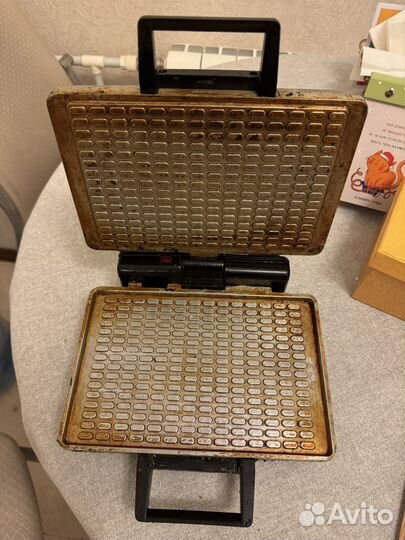 Вафельница СССР электрическая