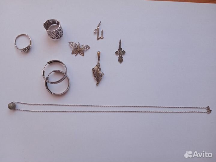 Украшения из серебра