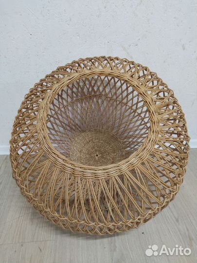 Абажуры плетеные светильники