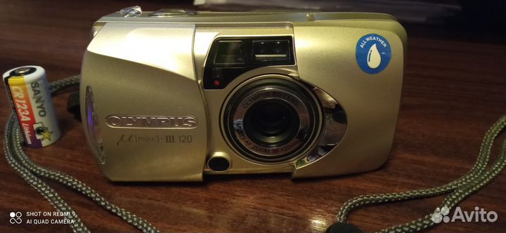 Компактный фотоаппарат olympus mju-3 120