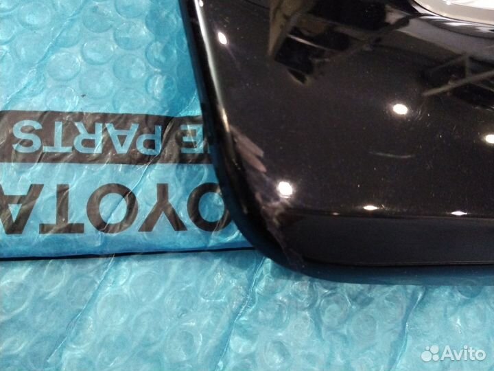 Молдинг водительской двери Ленд Крузер 200 черный