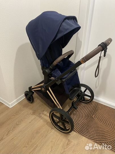 Детская коляска Cybex Priam III Rose Gold 2 в 1