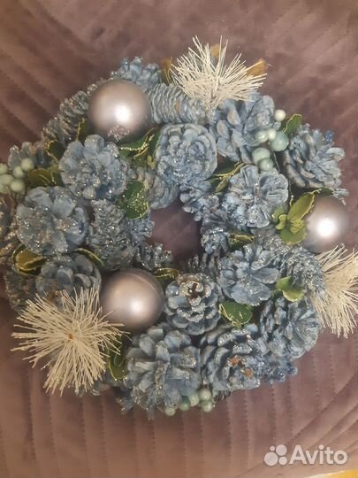 Новогодний венок Рождественский венок