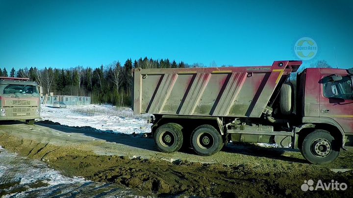 Грунт для отсыпки доставка от 100 кубометров