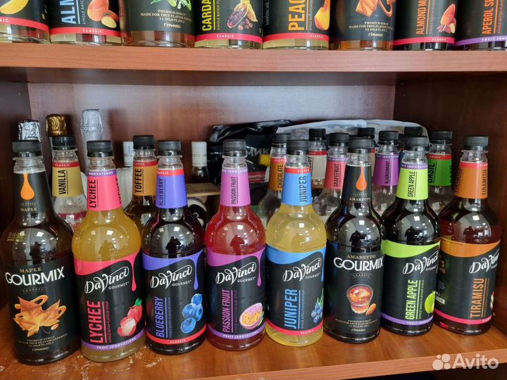 Сиропы для коктейлей