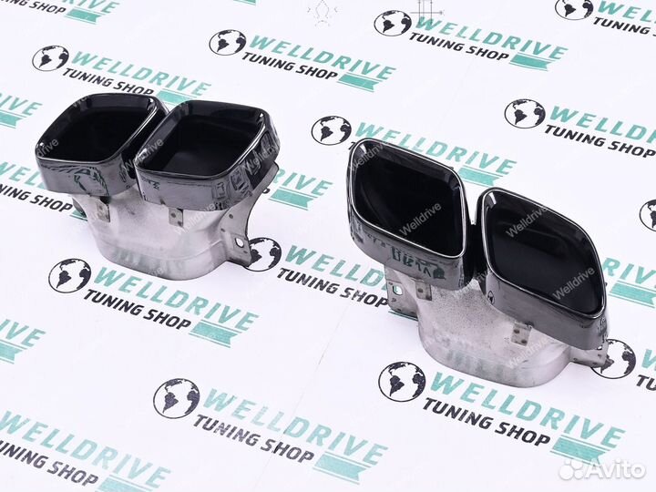 Диффузор и насадки Mercedes W213 4D E63S рест