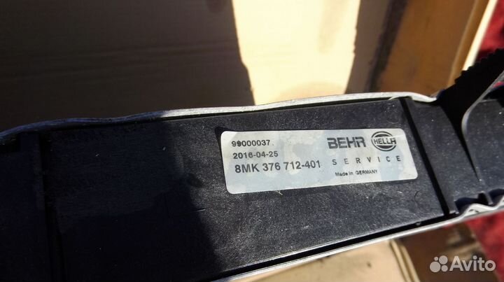 Радиатор behr Mercedes W210 E55AMG