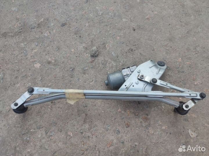 Мотор дворников в сборе с трапецией логан, дастер