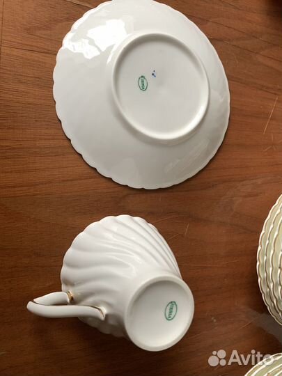 Сервиз кофейный Jiesia, костяной фарфор Литва