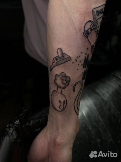 Мини тату