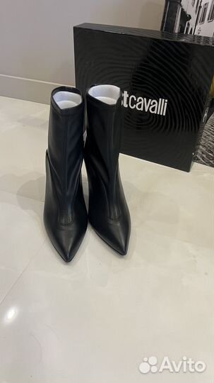 Ботильоны cavalli оригинал Италия 39р (маркир 40)