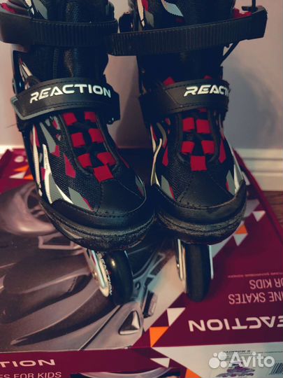 Роликовые коньки детские раздвижные