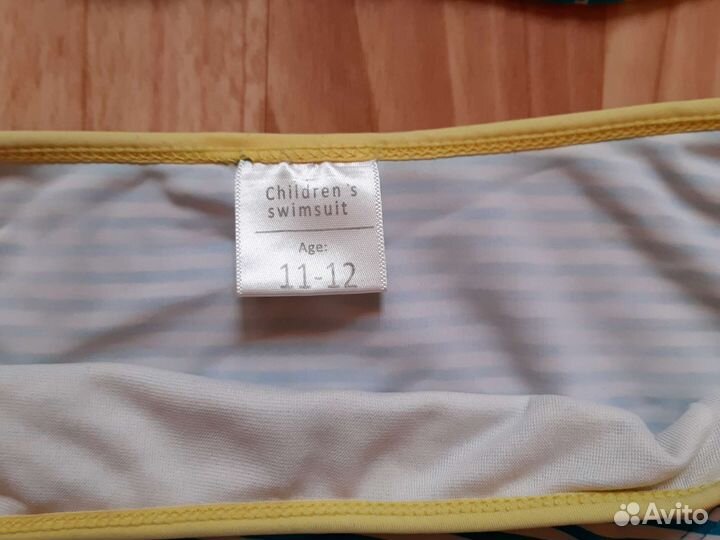 Купальник для девочки 11-12 лет