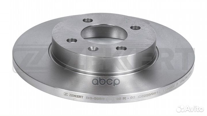 Диск торм. перед. Seat Toledo I 95- VW Golf III IV