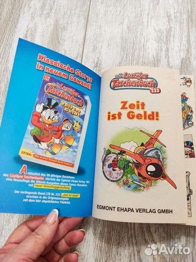 Комикс Lustiges Taschenbuch на немецком языке