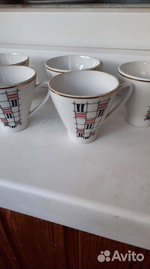 Кофейные чашки гдр цена за 5 чашек