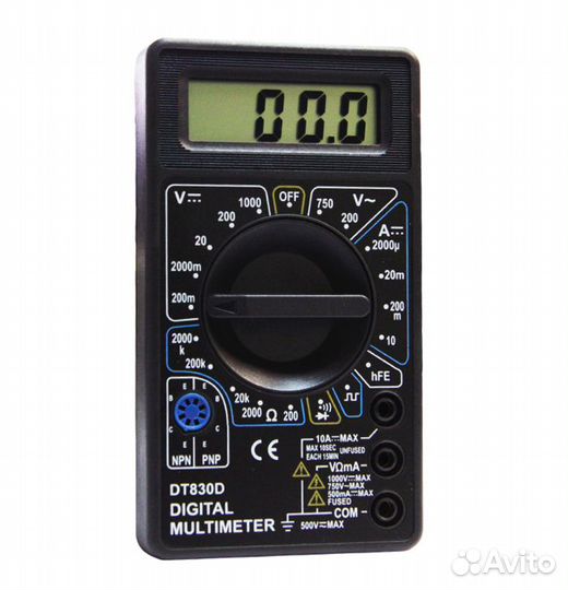 Мультиметр DT830D