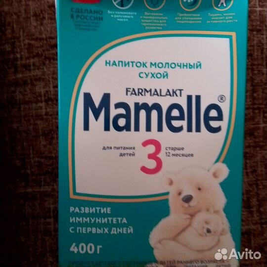 Детская смесь мамеле 3