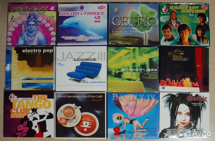 Импортные CD разных стилей