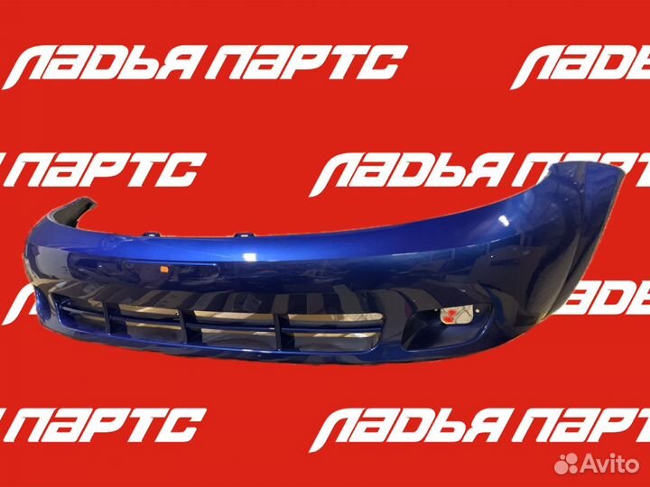 Бампер Chevrolet lacetti(04-13) передний хэтчбек Imperial Blue 26V(15U)