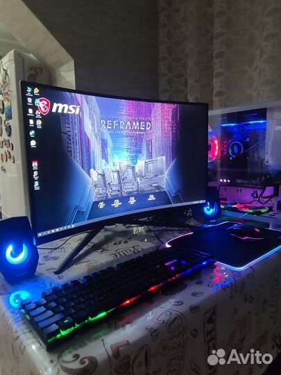 Мощный пк i5-12400f/32gb RTX3080 12GB/ MSI B660M-E