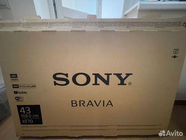 Телевизор Sony bravia kd-43xf7096