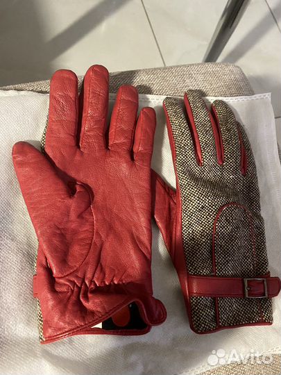 Перчатки женские натуральная кожа