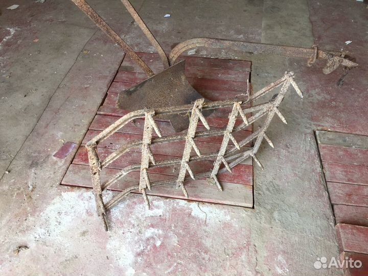 Продам плуг с бороной