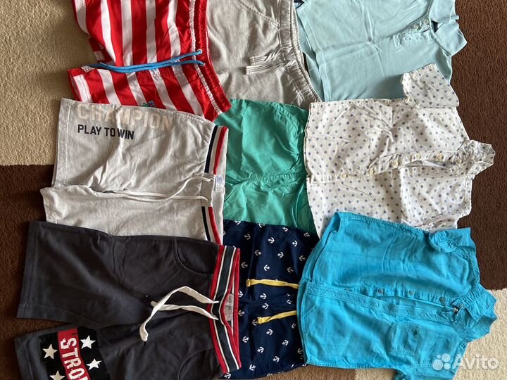 Летние вещи для мальчика 92-140