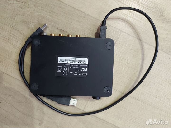Внешняя звуковая карта Creative X-FI HD SB1240 U